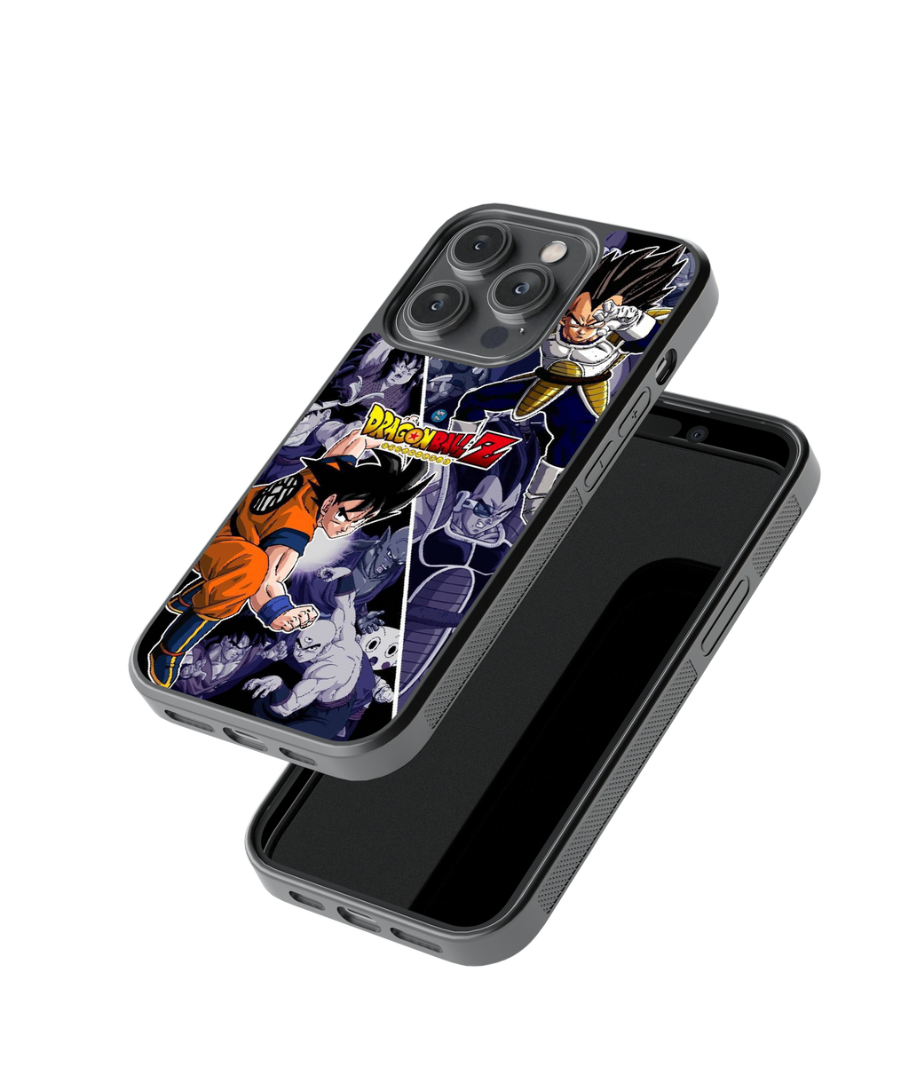 Goku vs Vegeta Clash | Dragon Ball - Glass Case | Code: 123