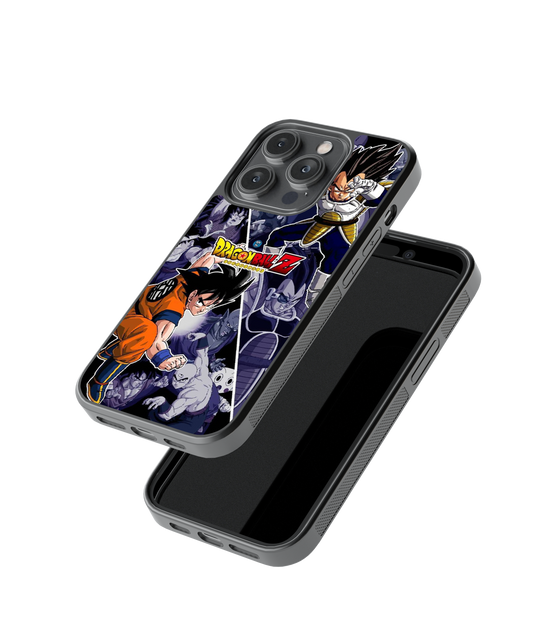 Goku vs Vegeta Clash | Dragon Ball - Glass Case | Code: 123