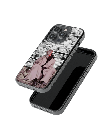 Sukuna's Throne | Jujutsu Kaisen - Glass Case Cover | Code: 196