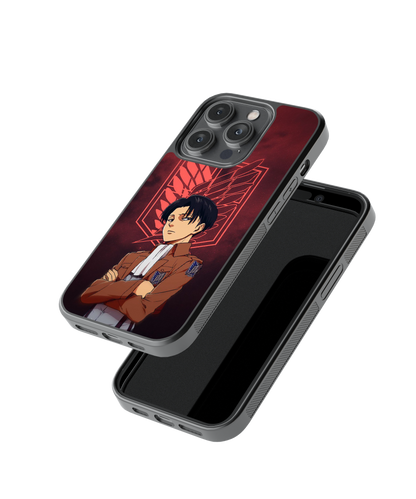 Eren's Stance | Attack on Titans - Glass Case Cover | Code: 184