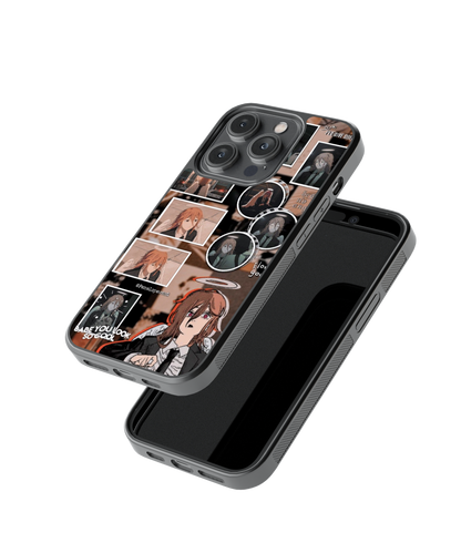 Kobeni's Gaze | Chainsaw man - Glass Case Cover | Code: 246