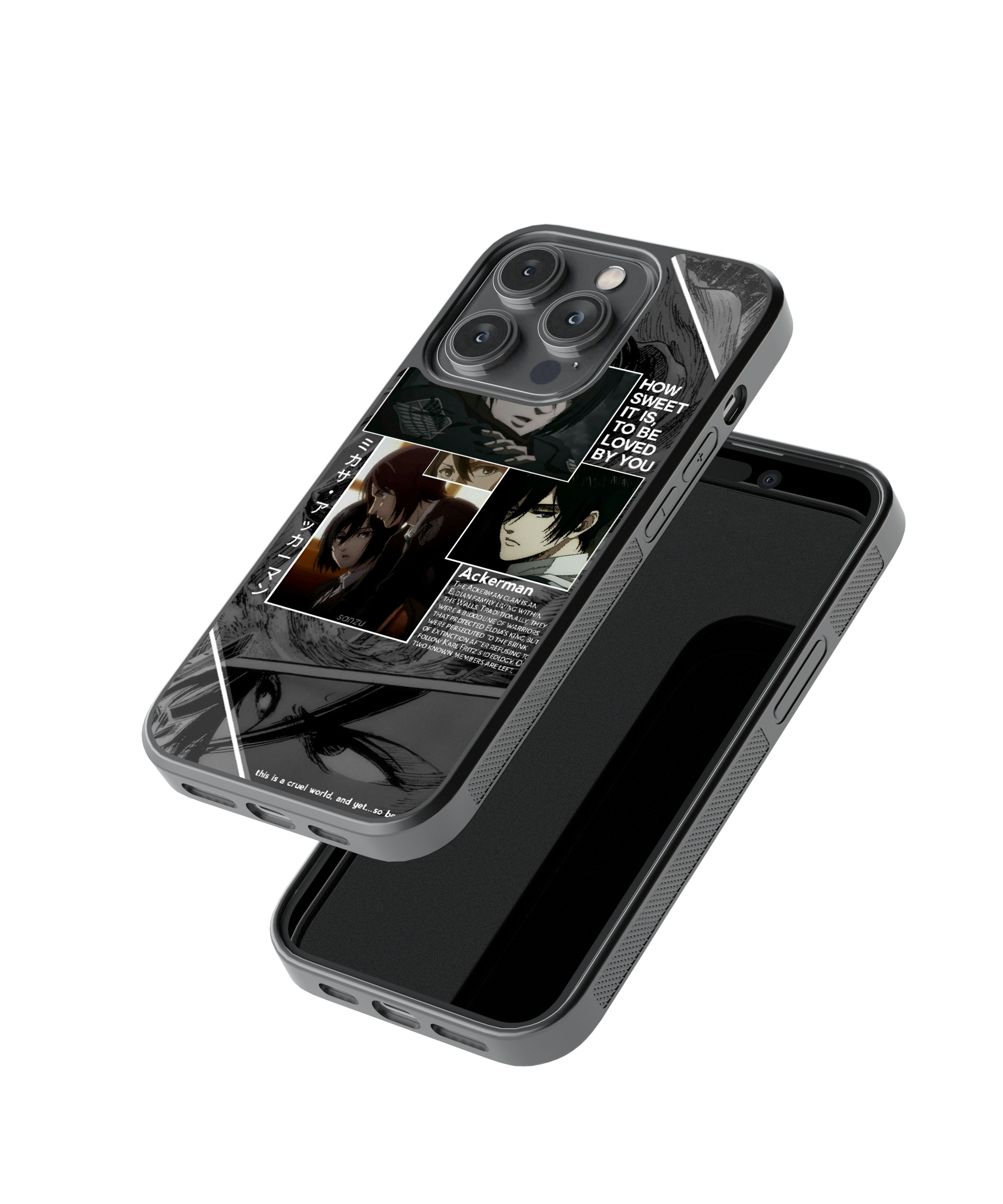 Soldier's Gaze | Attack on Titans - Glass Case | Code: 186
