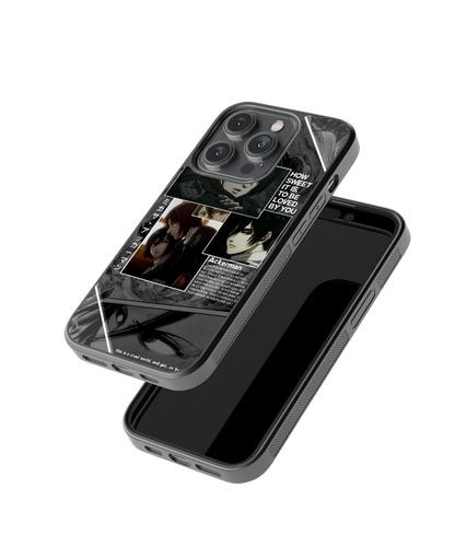 Soldier's Gaze | Attack on Titans - Glass Case Cover | Code: 186