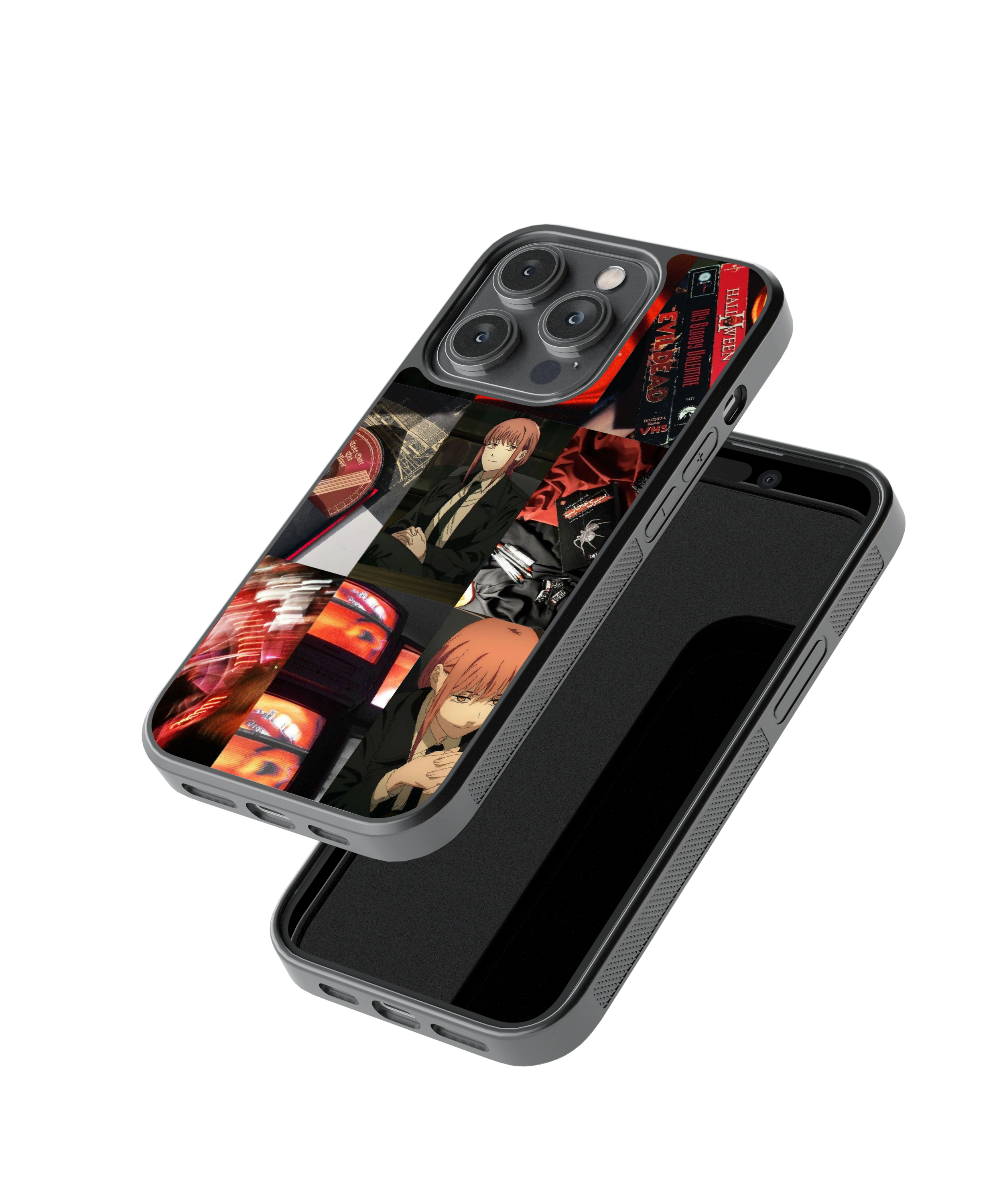Makima Montage | Chainsaw man - Glass Case | Code: 239
