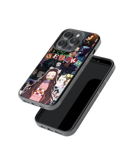 Nezuko's Rescue | Demon Slayer - Glass Case Cover | Code: 225