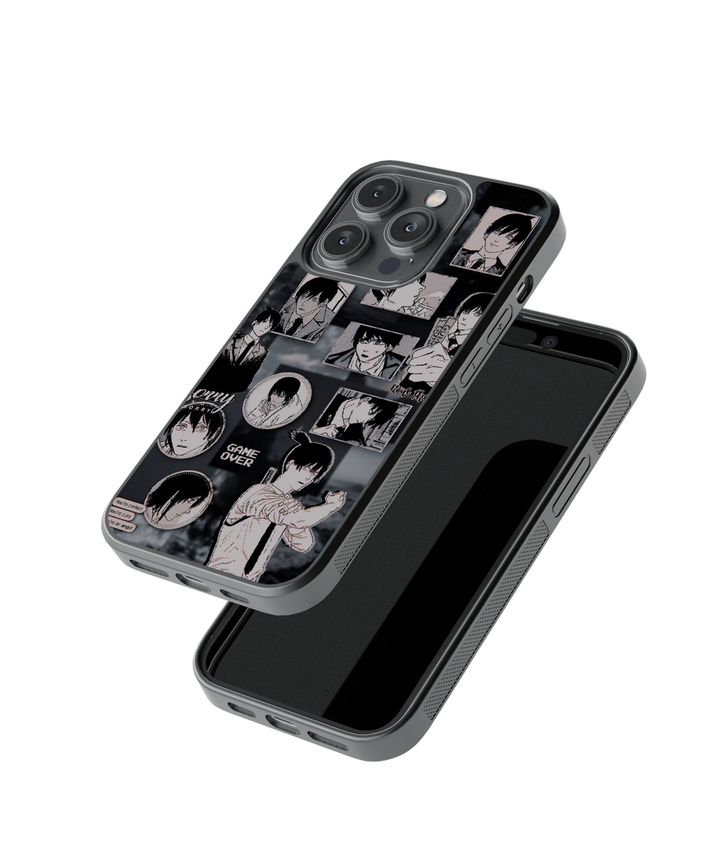 Aki's Chainsaw | Chainsaw man - Glass Case | Code: 244
