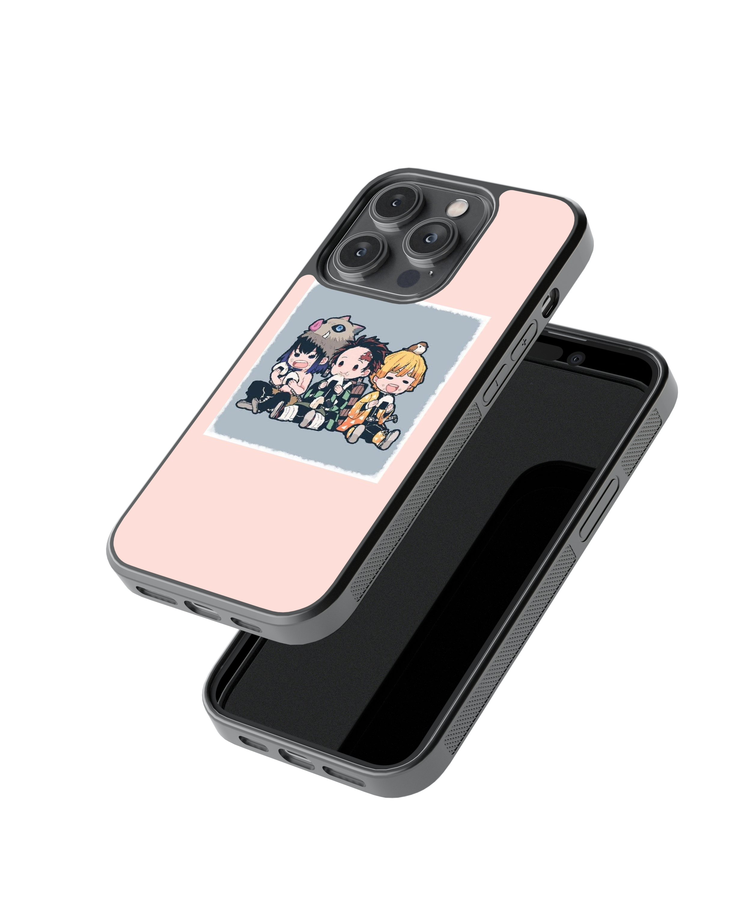 Childhood Trio | Demon Slayer - Glass Case | Code: 231