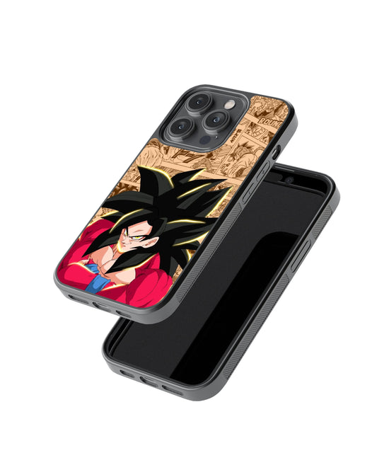 Goku SSJ4 Power | Dragon Ball - Glass Case | Code: 117