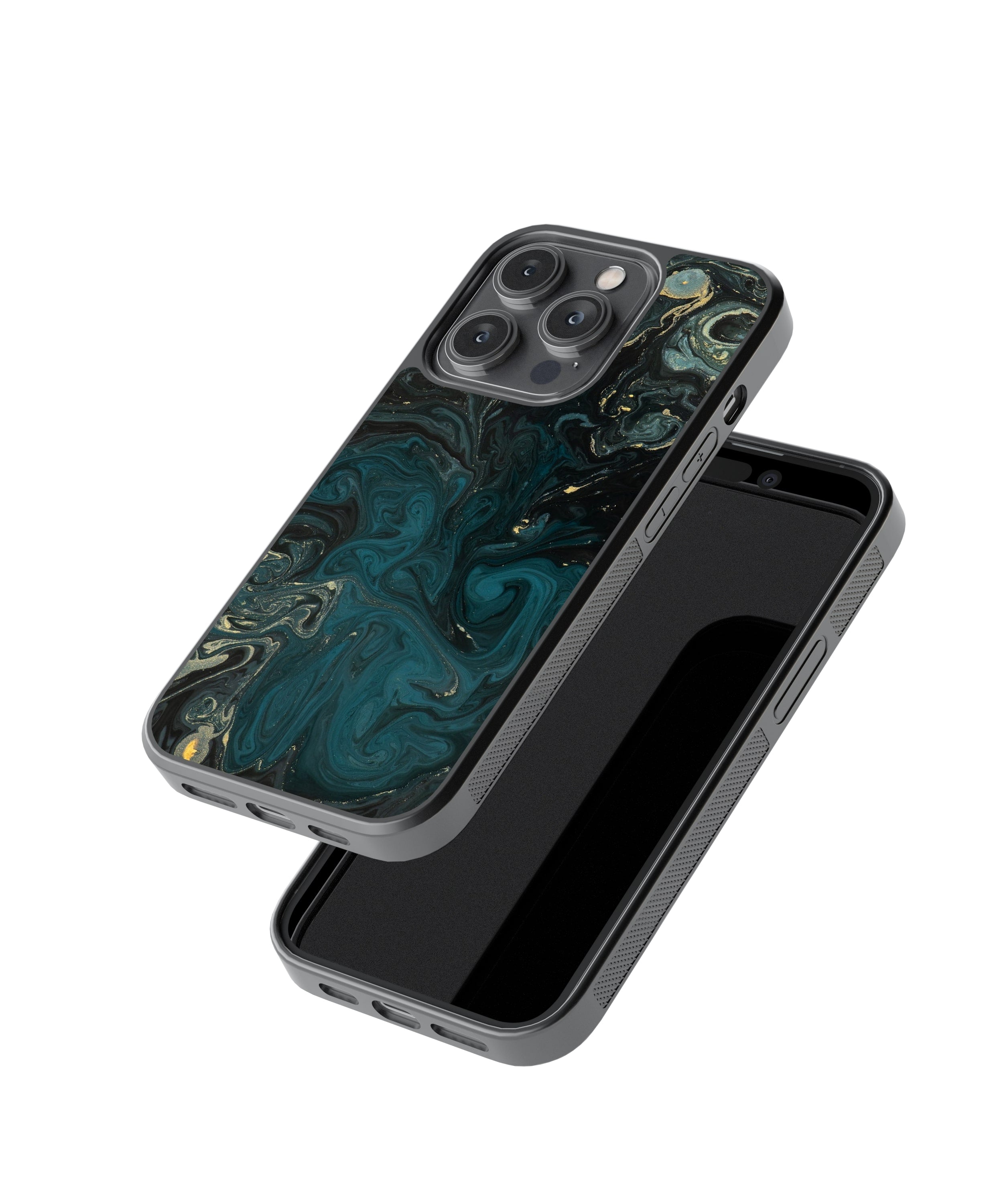 Green Gold | Marble - Glass Case | Code: 059