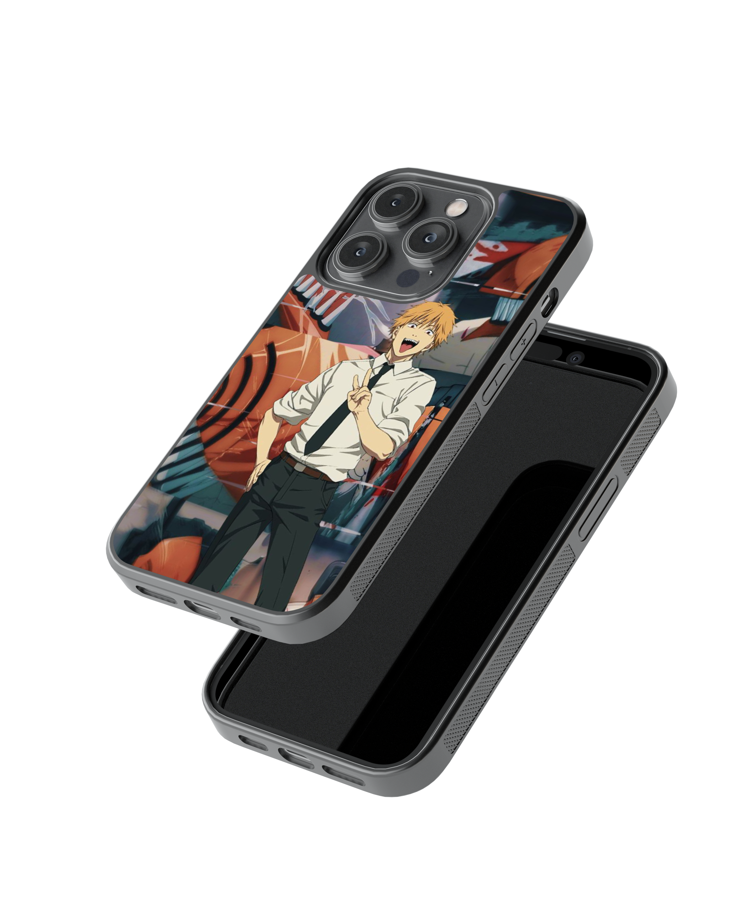 Denji Stance | Chainsaw man - Glass Case | Code: 242