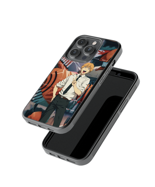 Denji Stance | Chainsaw man - Glass Case | Code: 242