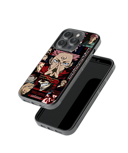 Cursed Gesture | Jujutsu Kaisen - Glass Case Cover | Code: 191