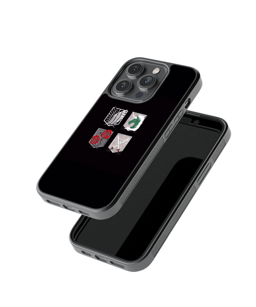 House Insignias | Attack on Titans - Glass Case | Code: 189