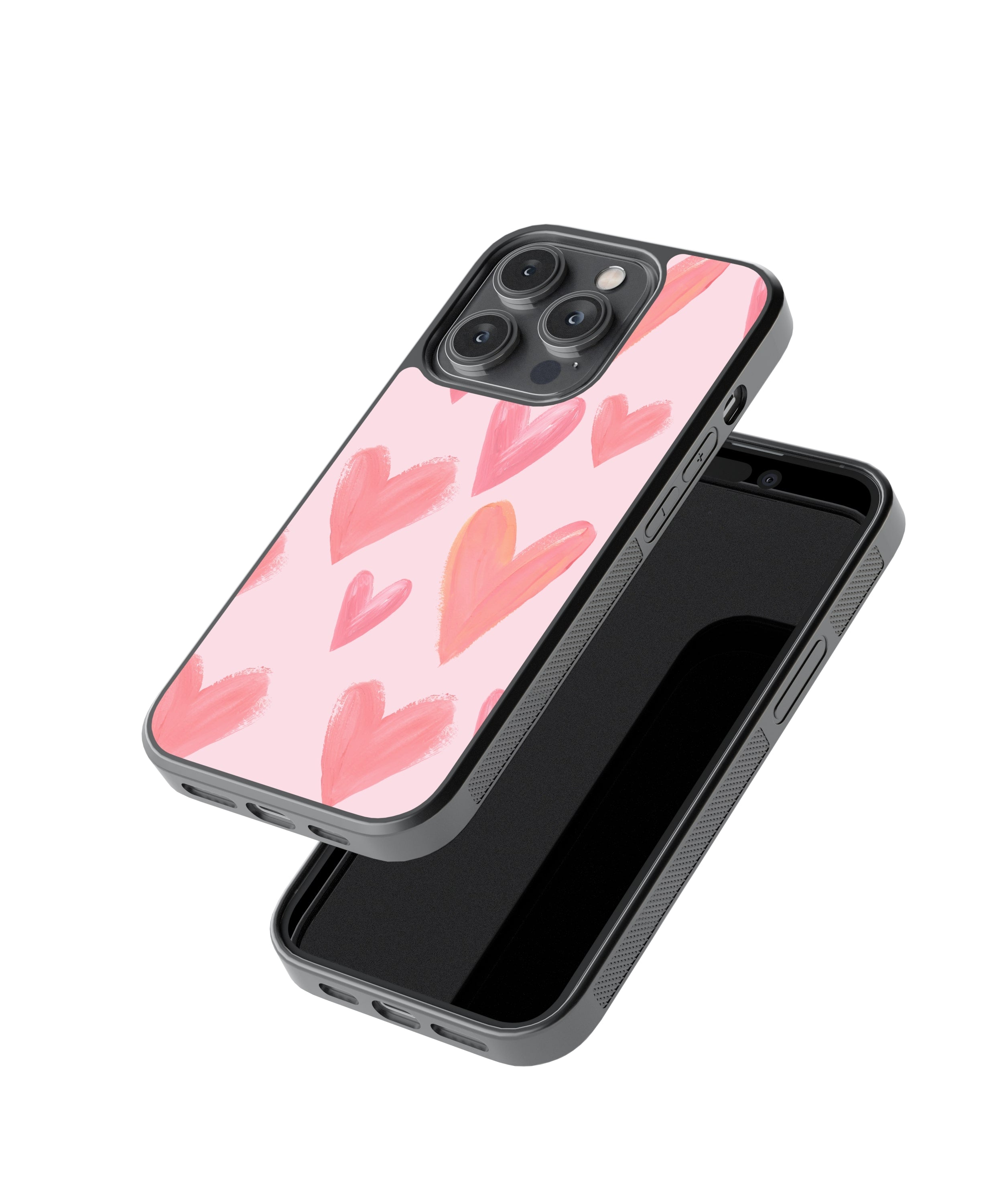 Amore | Hearts - Glass Case | Code: 033