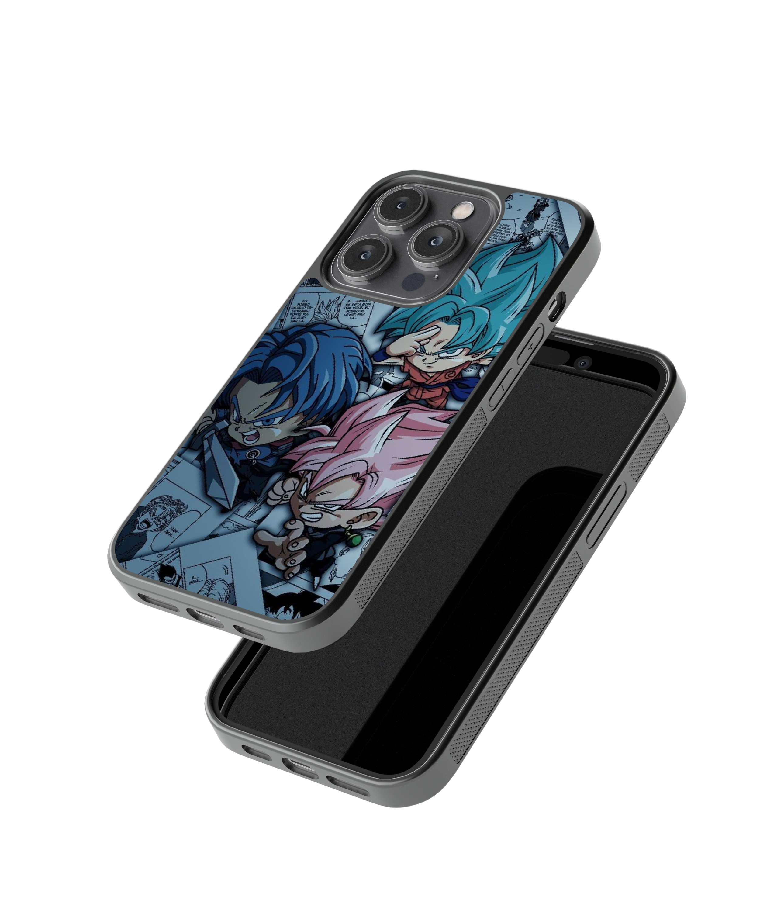 Goku Rose Trio Fusion | Dragon Ball - Glass Case | Code: 122
