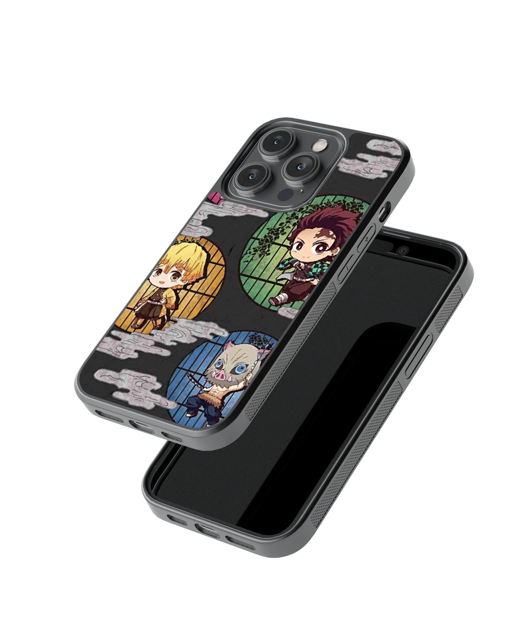 Childhood Squad | Demon Slayer - Glass Case | Code: 234