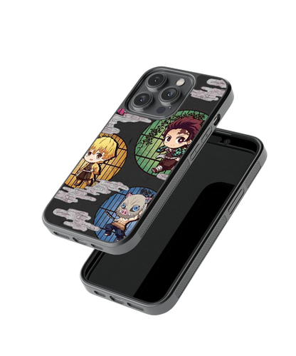 Childhood Squad | Demon Slayer - Glass Case Cover | Code: 234