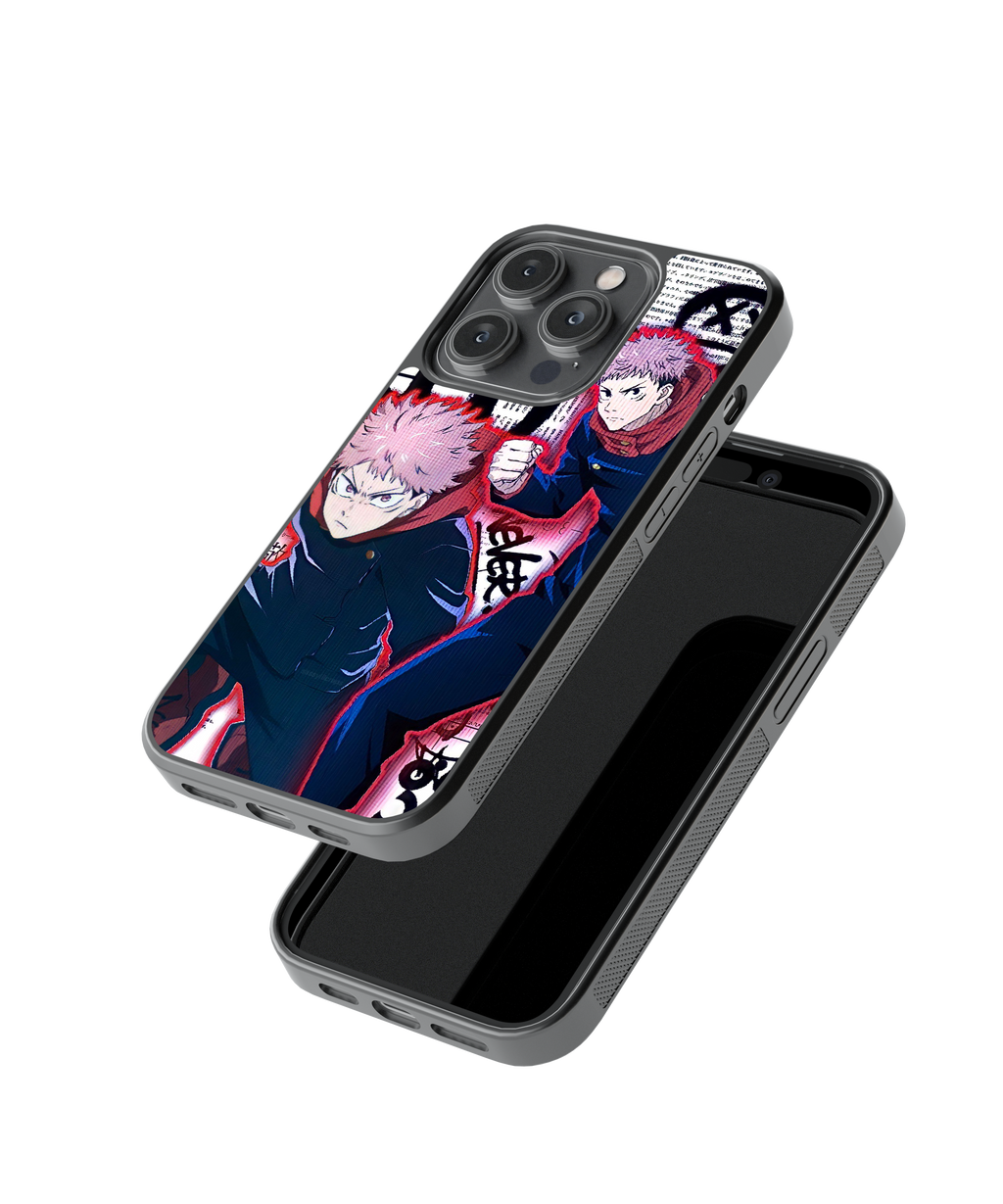 Yuji Fury | Jujutsu Kaisen - Glass Case | Code: 198