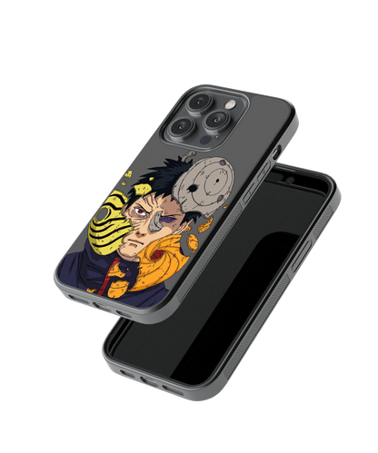 Unmasked Obito | Naruto - Glass Case Cover | Code: 134
