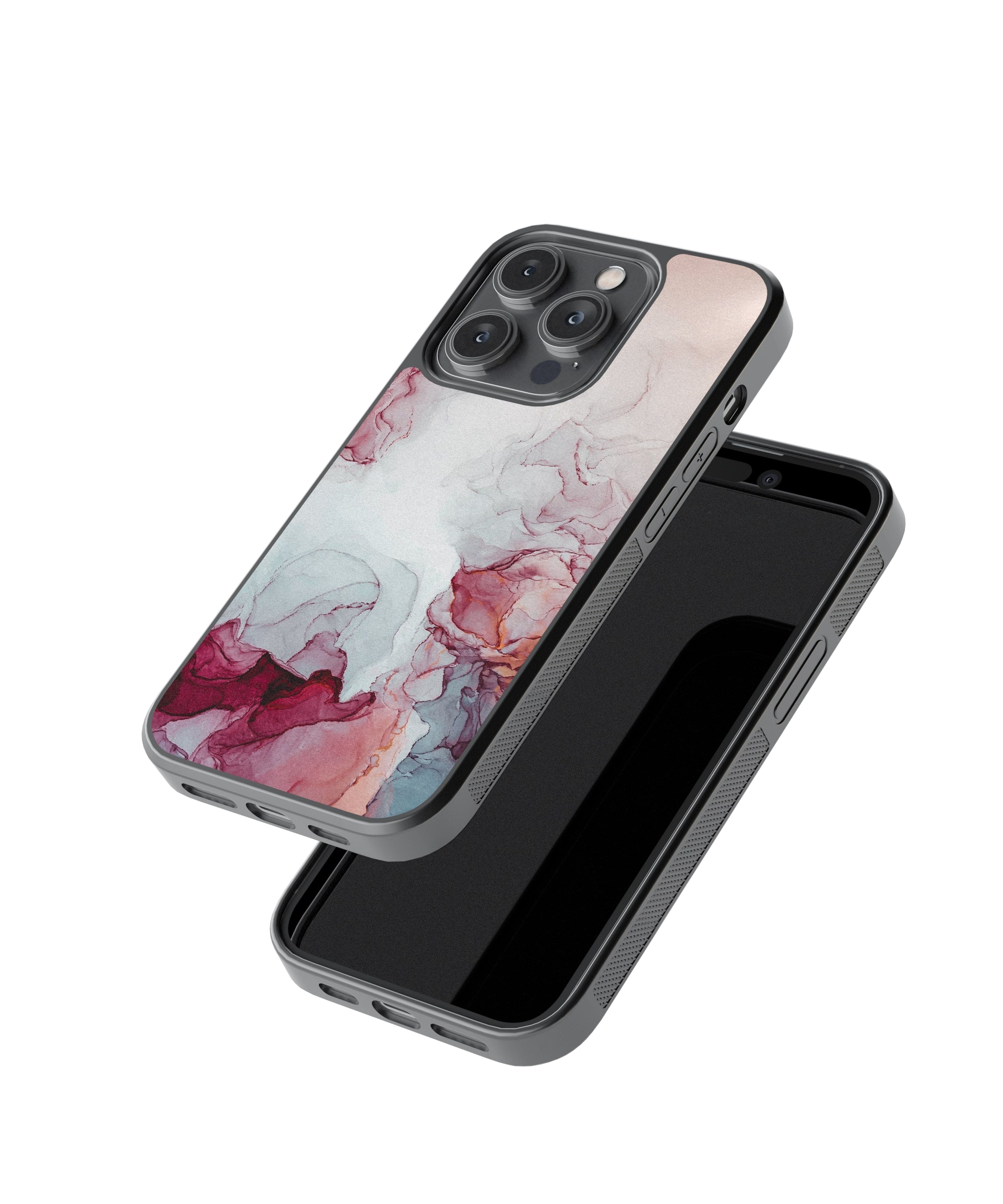 Scarlet | Marble - Glass Case | Code: 070