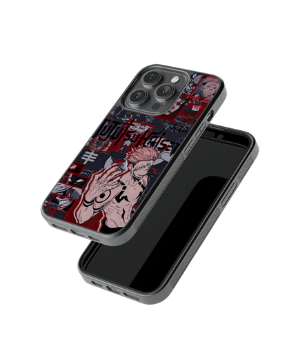 Sukuna Rampage | Jujutsu Kaisen - Glass Case Cover | Code: 197