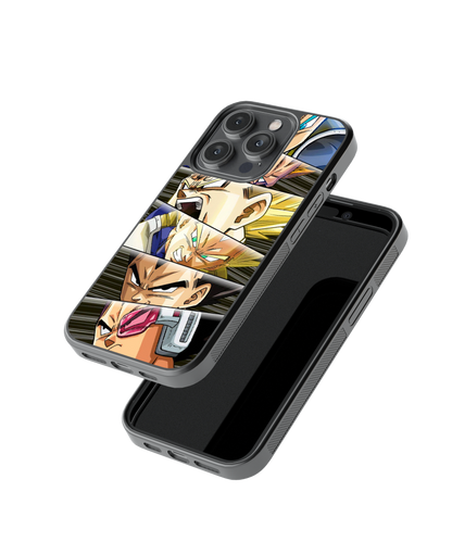 Vegeta Gaze  | Dragon Ball - Glass Case Cover | Code: 128