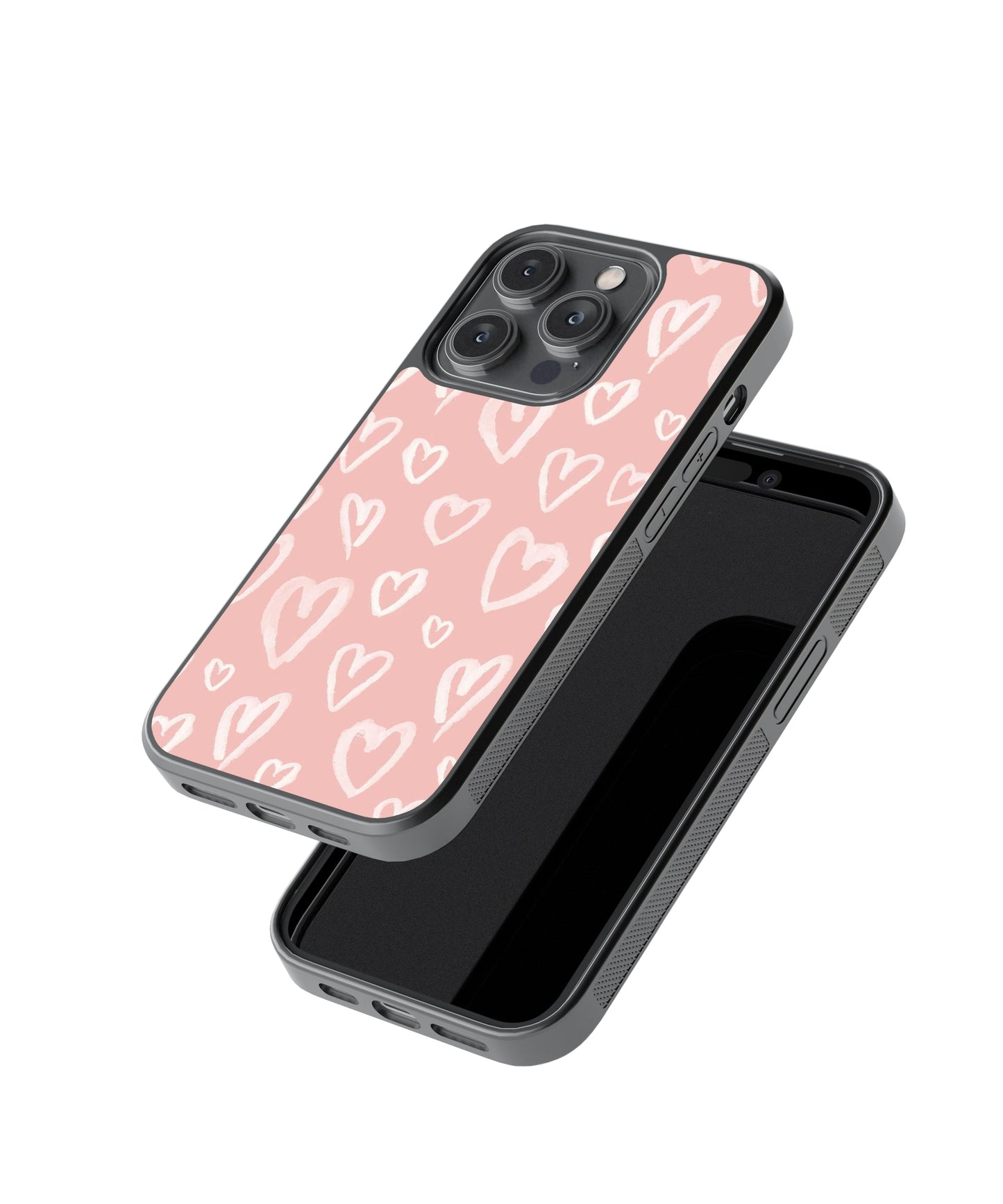 Delight | Hearts - Glass Case | Code: 053