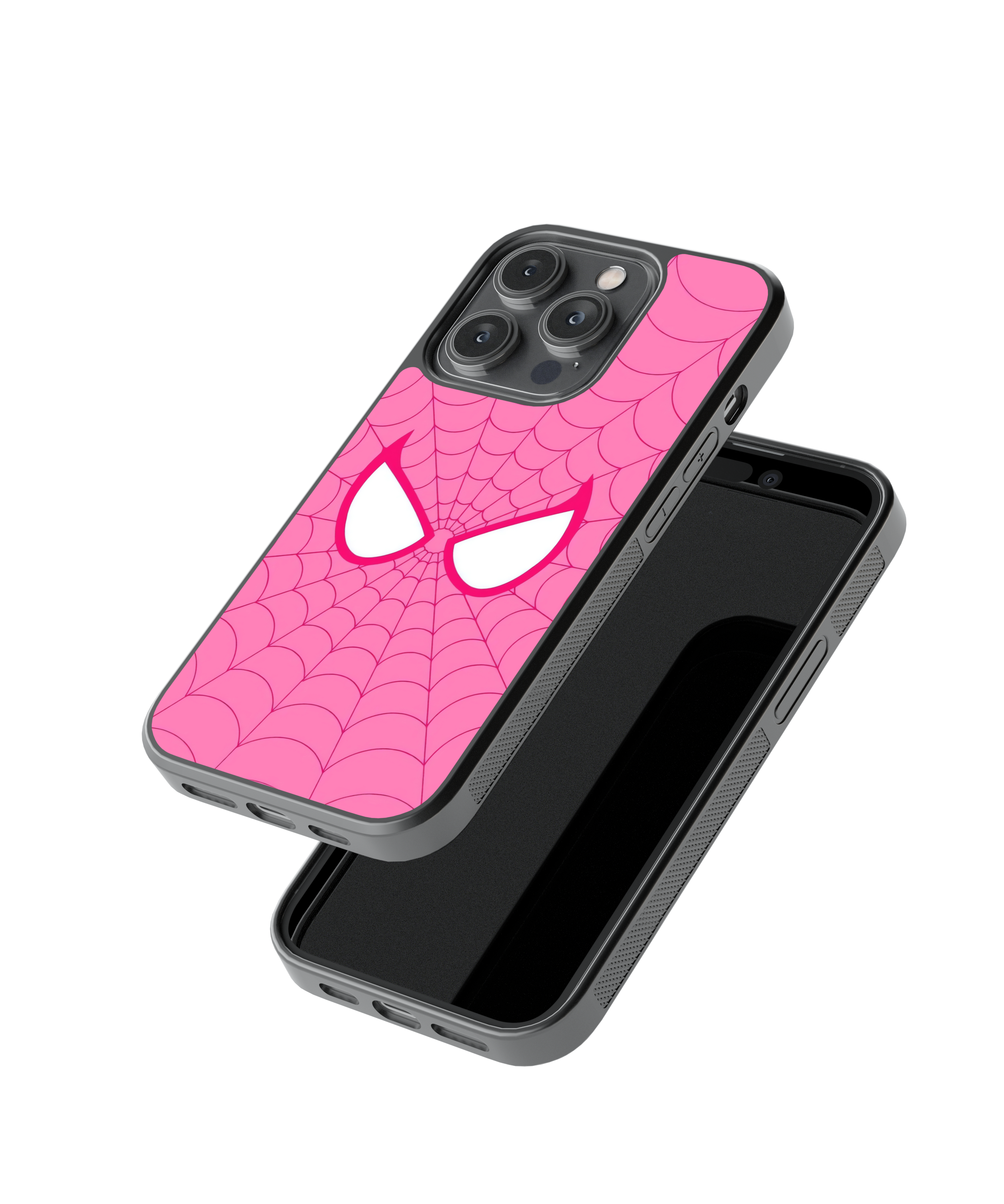 Blush Spider | Pinteresty Glass Case Cover | Code: 293