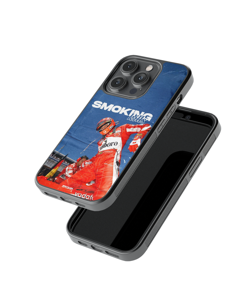 Smoking Hot Lap | F1 / Cars - Glass Case | Code: 433
