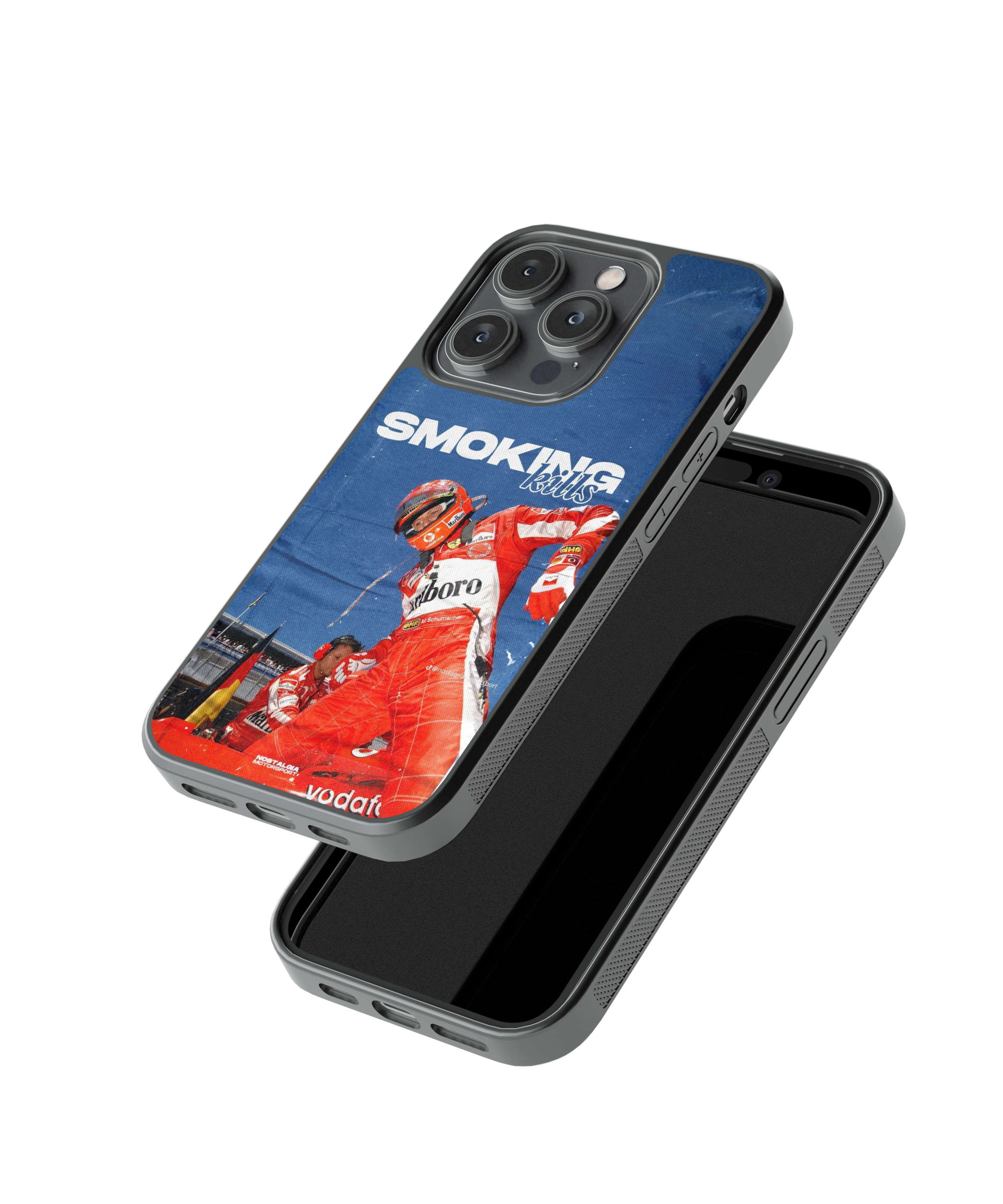Smoking Hot Lap | F1 / Cars - Glass Case | Code: 433