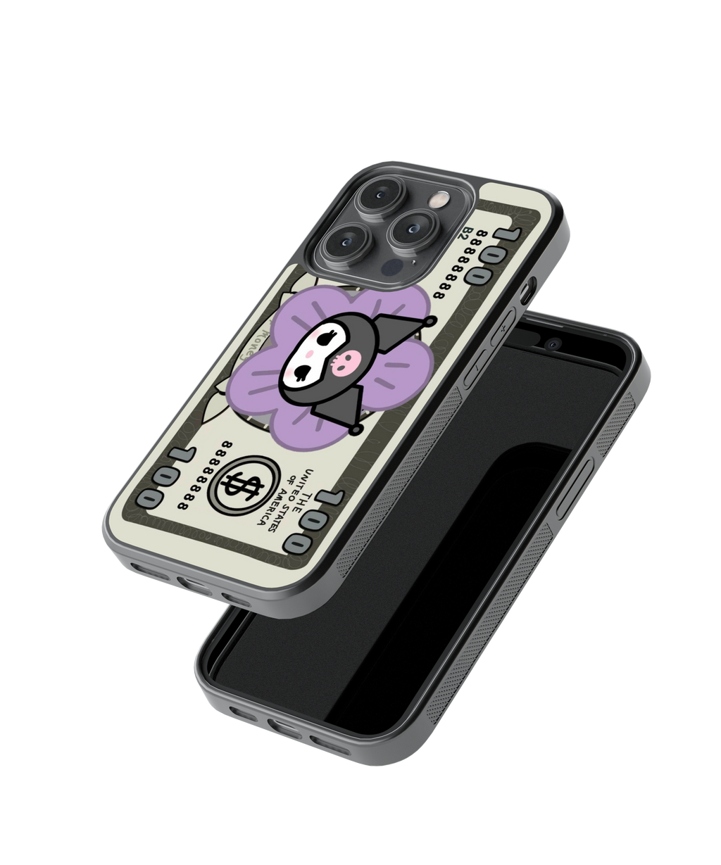 Kuromi Cash | Pinteresty Glass Case | Code: 295