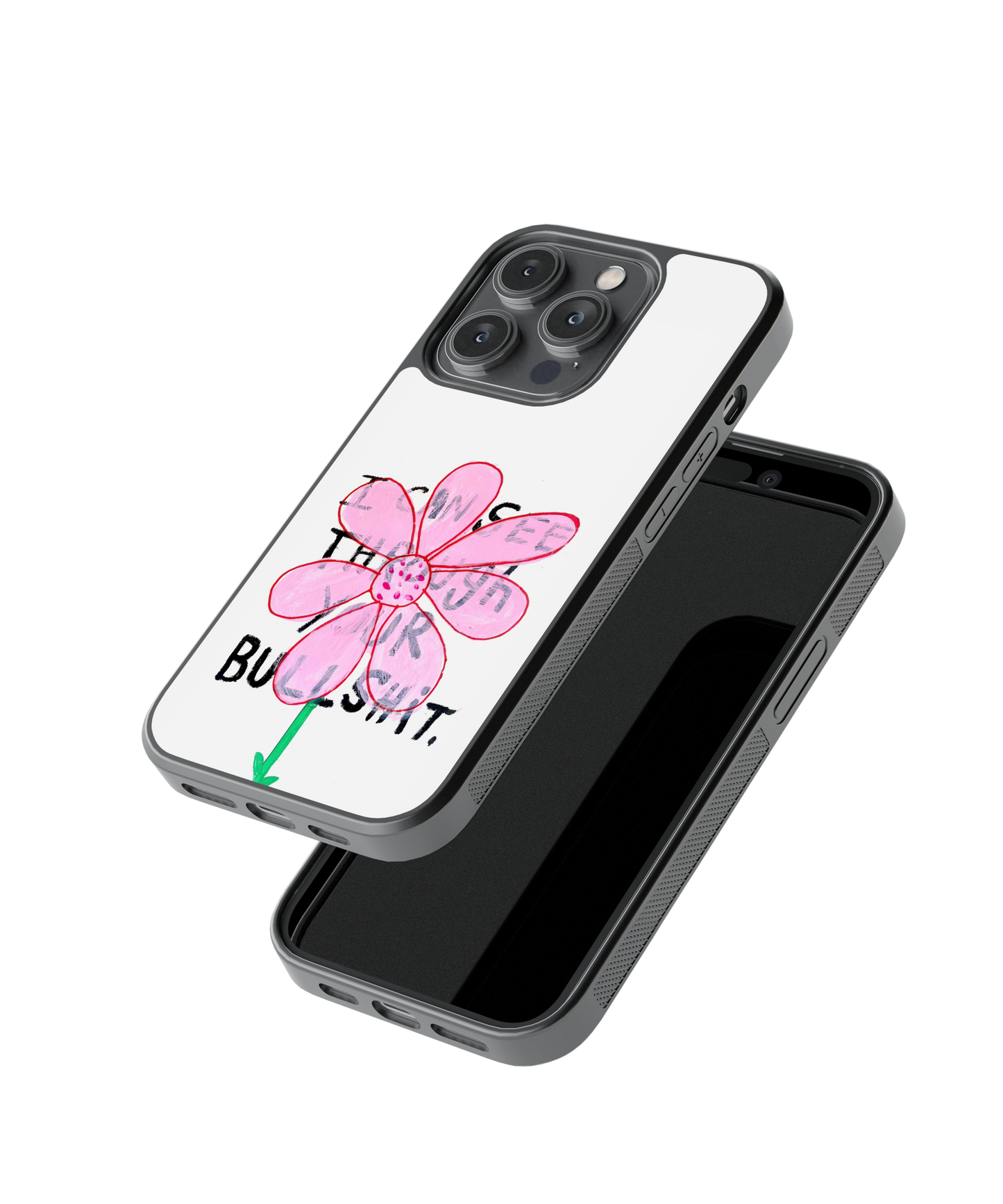 Scribble Chic | Scribble - Glass Case | Code: 306