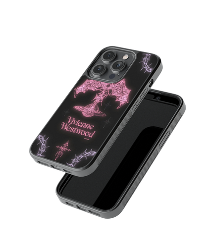 Pink Gothic | Rebel - Glass Case Cover | Code: 377