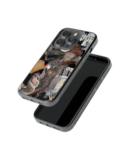 Rich Girl Vibes | Y2k - Glass Case Cover | Code: 174