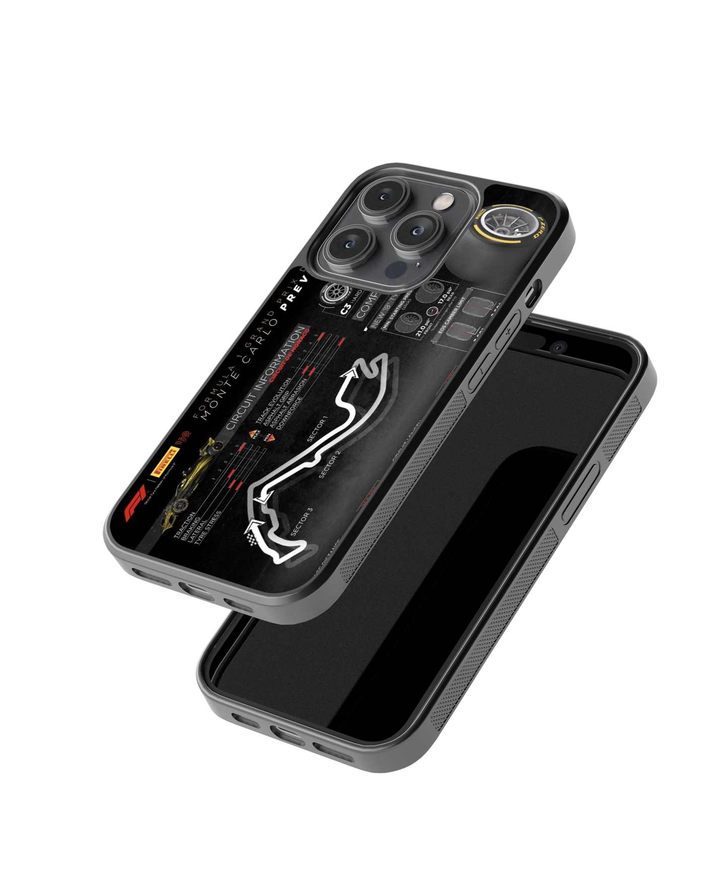 Pit Lane Circuit | F1 / Cars - Glass Case | Code: 425