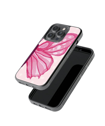 Butterfly Bliss | Pinteresty Glass Case Cover | Code: 264