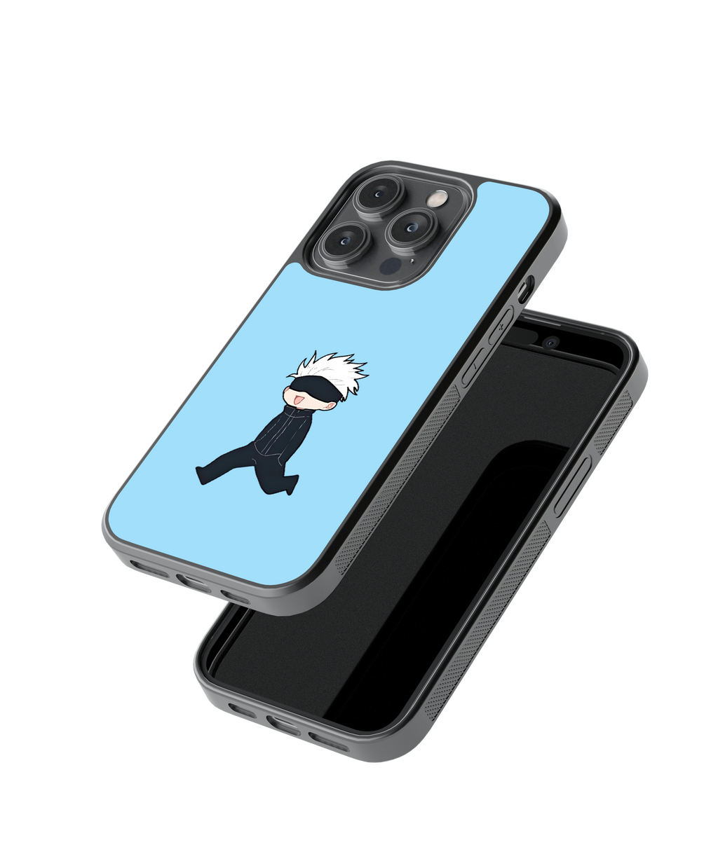 Satoru Charm | Jujutsu Kaisen - Glass Case | Code: 202