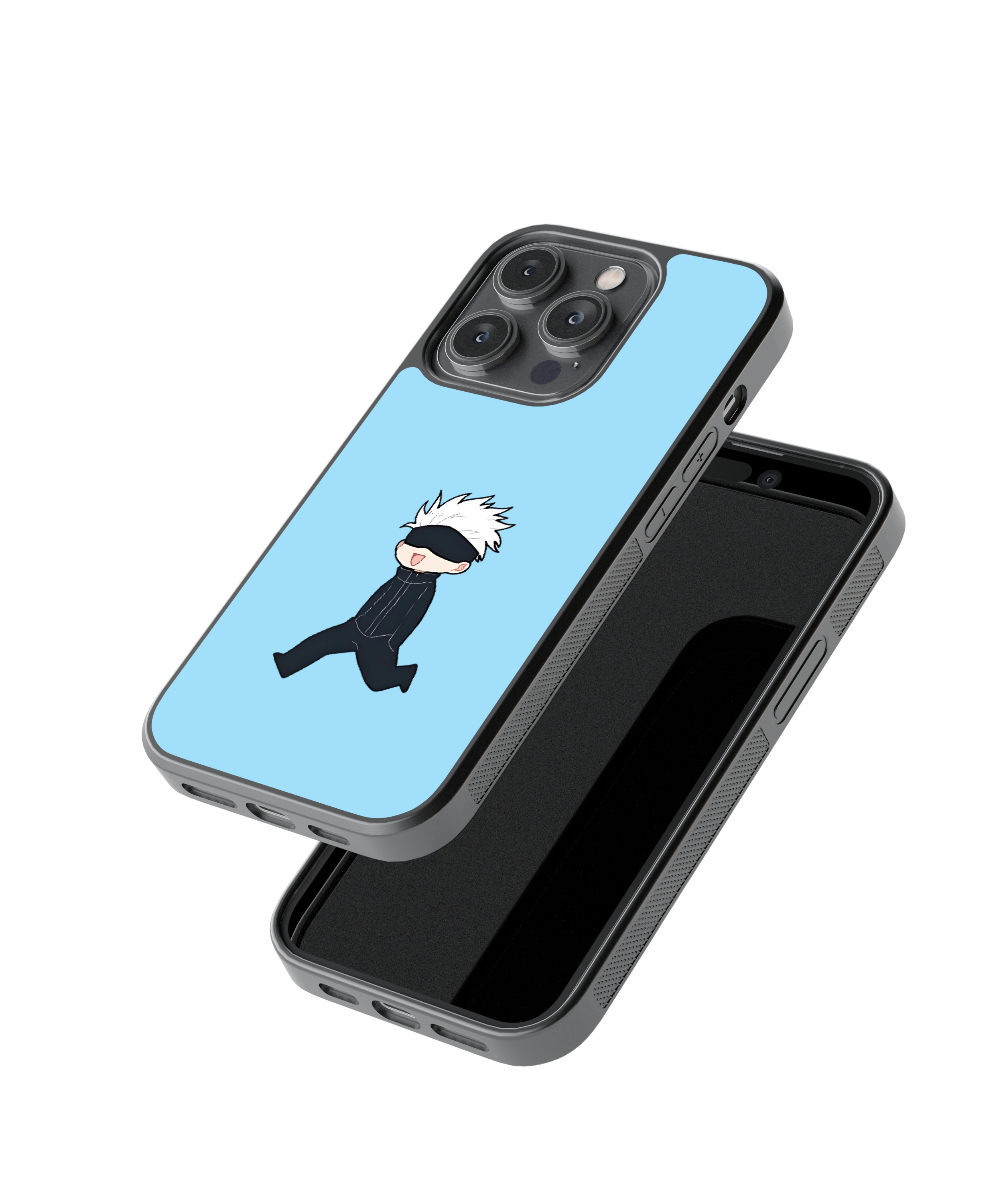 Satoru Charm | Jujutsu Kaisen - Glass Case | Code: 202