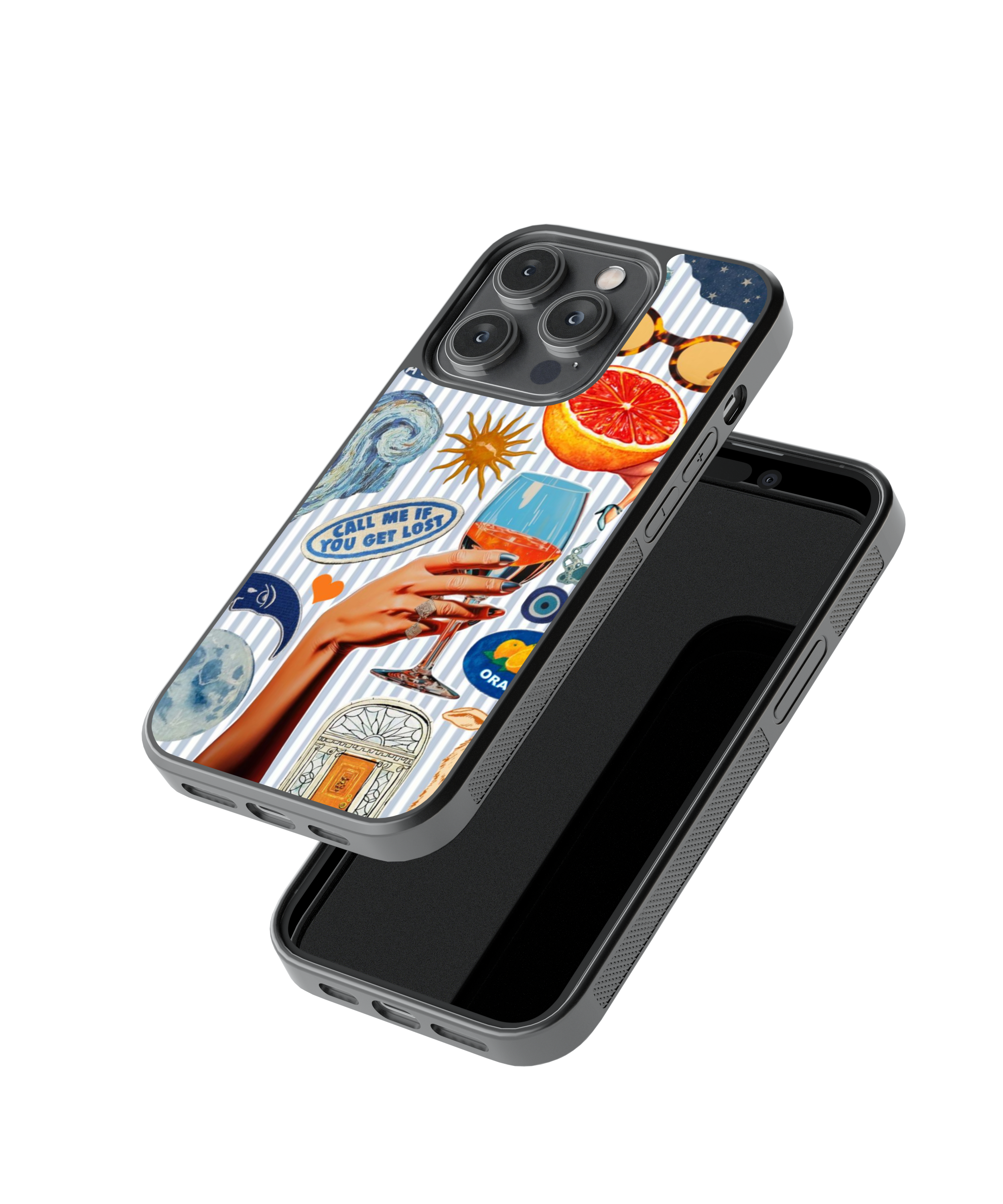 Citrus Dreams | Zesté - Glass Case Cover | Code: 387