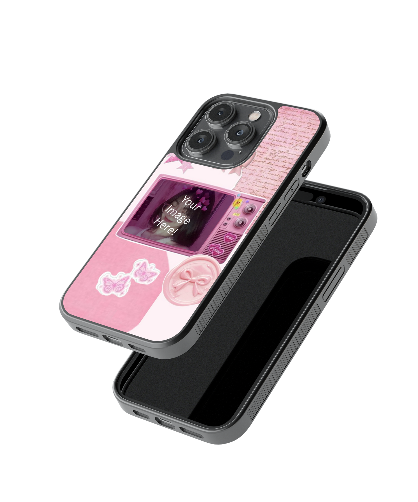 Blush Muse | Personalized Glass Case | Code: 346