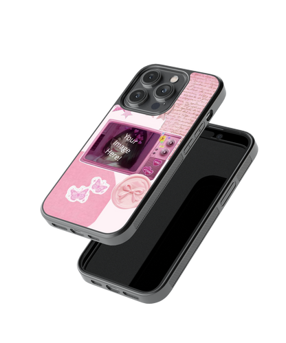 Blush Muse | Personalized Glass Case Cover | Code: 346