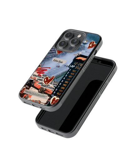 Race Hearts | F1 / Cars - Glass Case | Code: 427