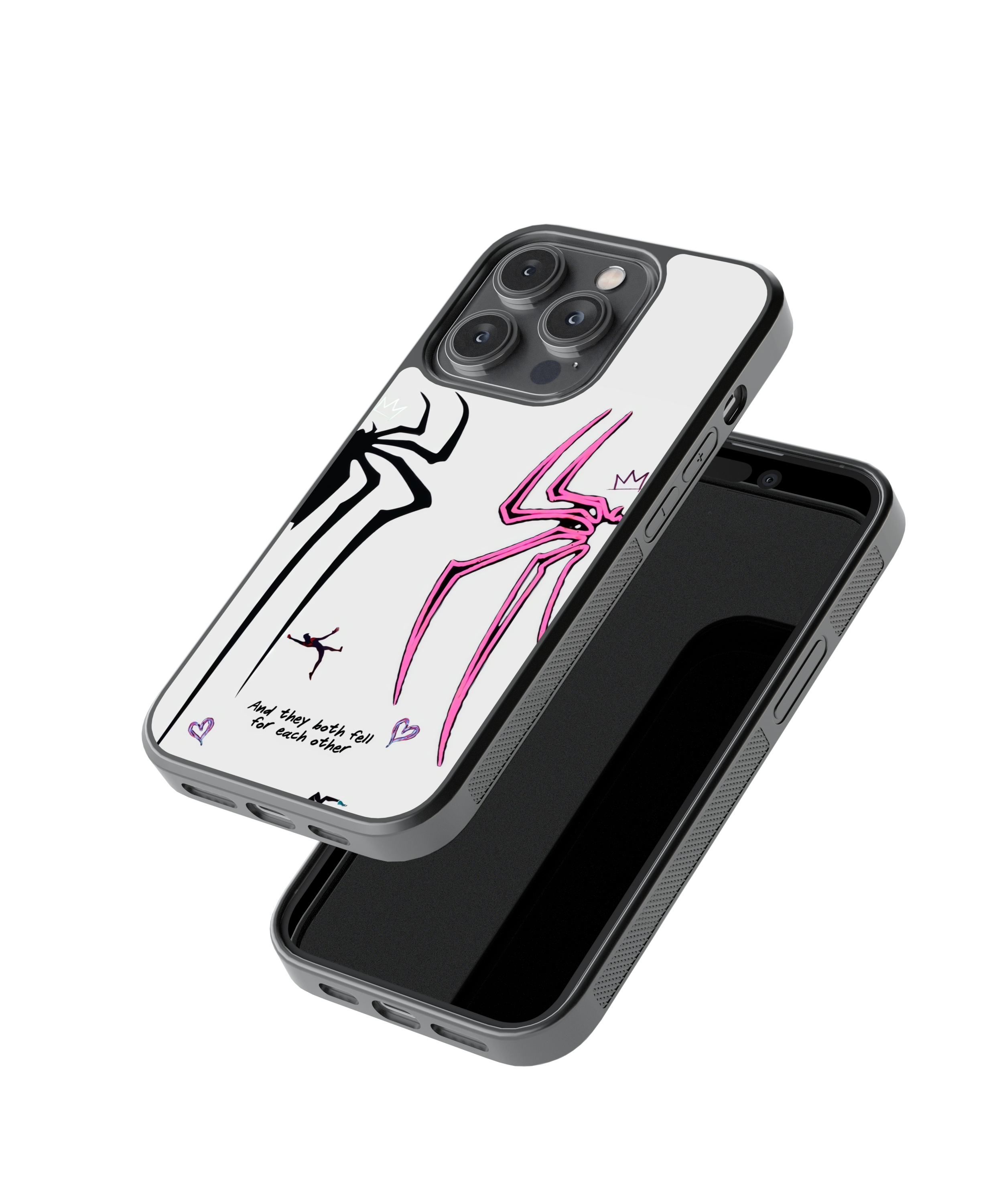 Webbed Duo | Pinteresty Glass Case | Code: 297