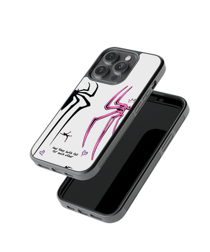 Webbed Duo | Pinteresty Glass Case Cover | Code: 297