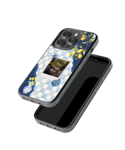 Lemon Check | Personalized Glass Case Cover | Code: 349