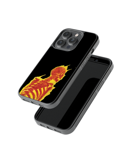 Skull Fire | Rebel - Glass Case Cover | Code: 338