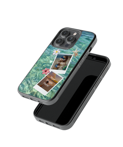 Sandy Bliss | Personalized Glass Case Cover | Code: 345