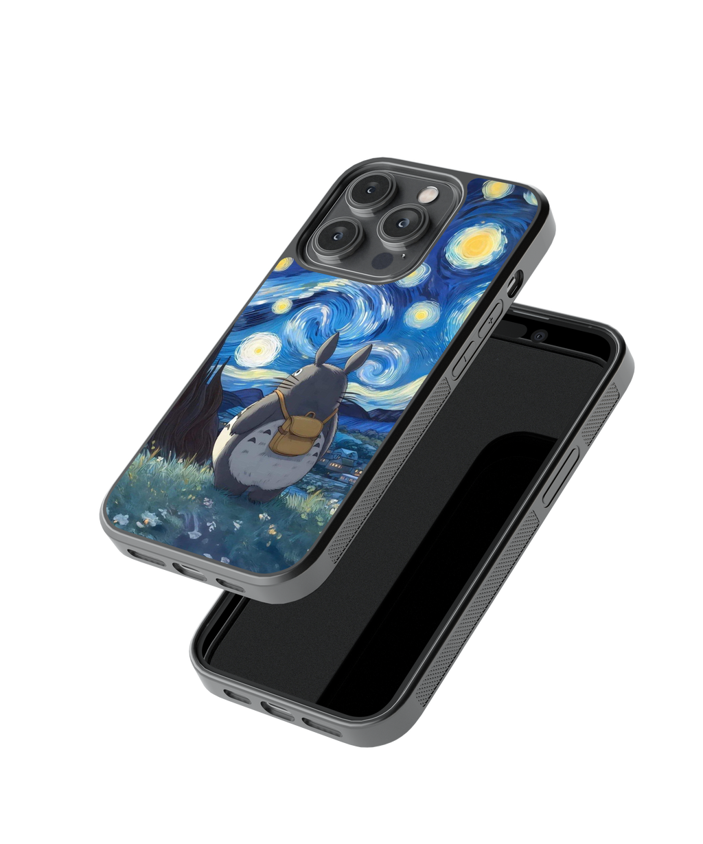 Starry Bunny | Pinteresty Glass Case Cover | Code: 294