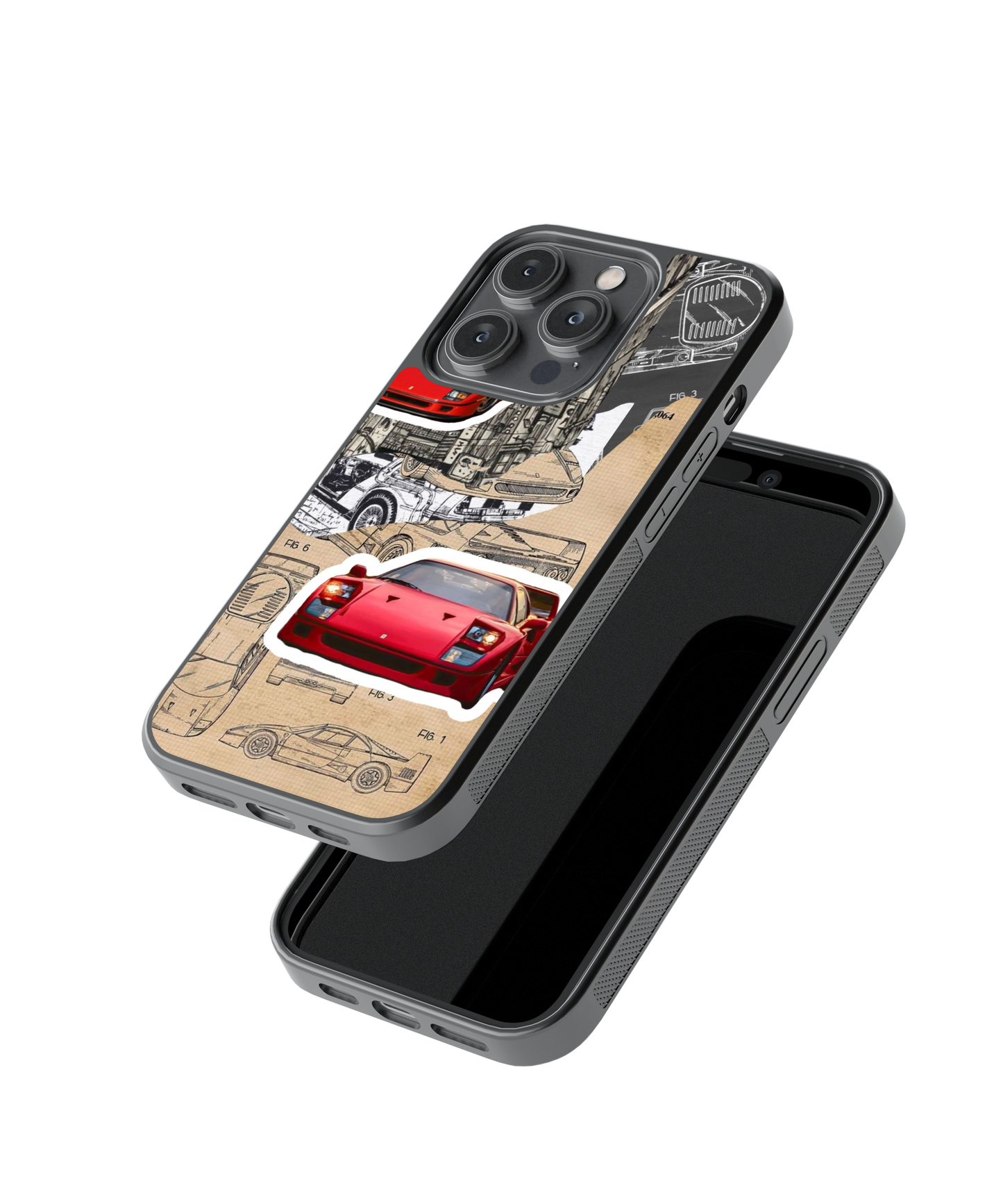 Retro Racer | F1 / Cars - Glass Case | Code: 431