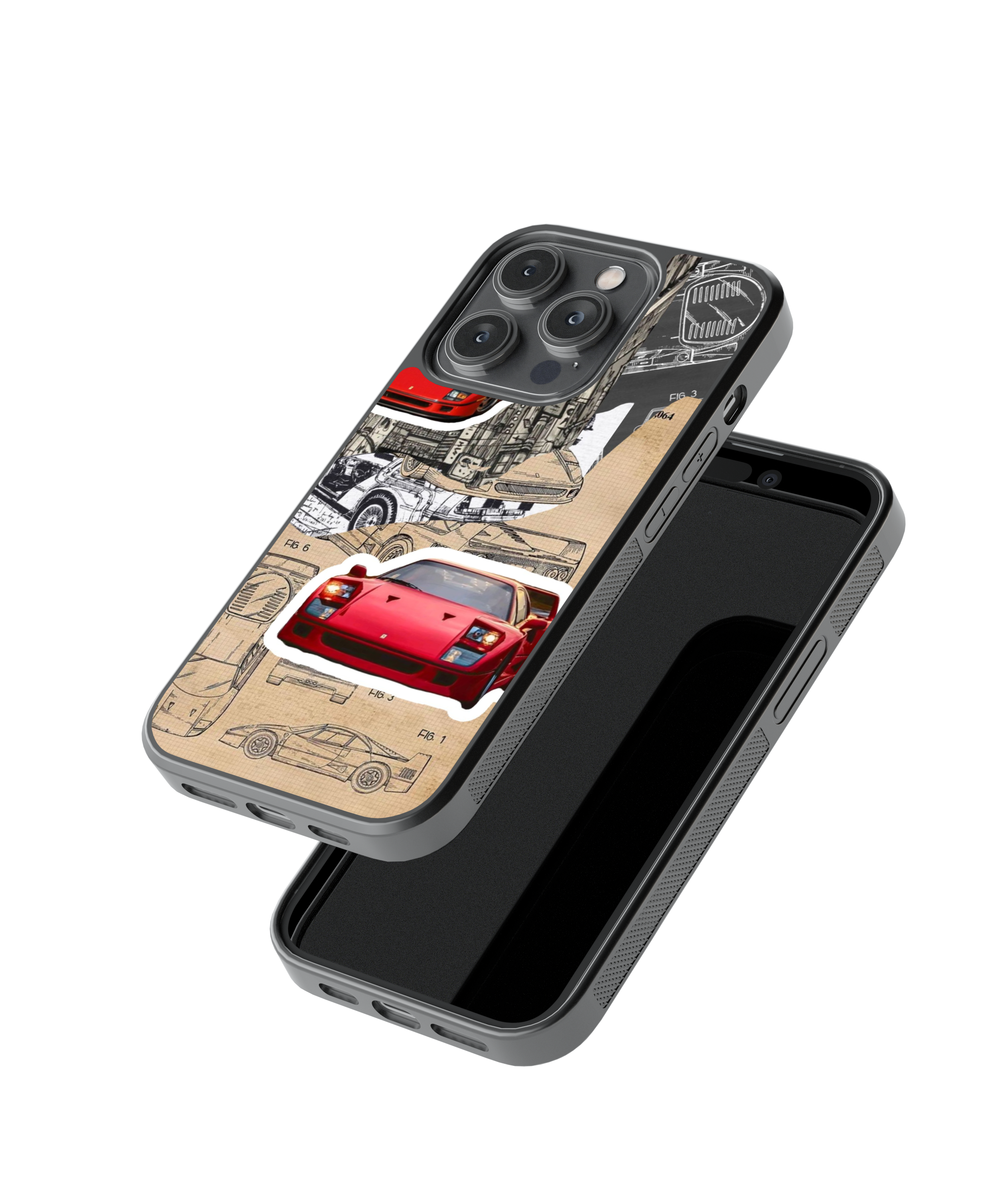 Retro Racer | F1 / Cars - Glass Case | Code: 431
